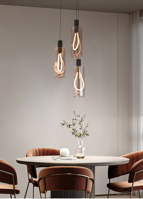PL16007-3# Led Pedant Chandelier Light//Adjustable Glass Lights