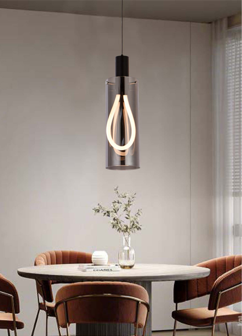 PL16007-1# Led Pedant Chandelier Light//Adjustable Glass Lights