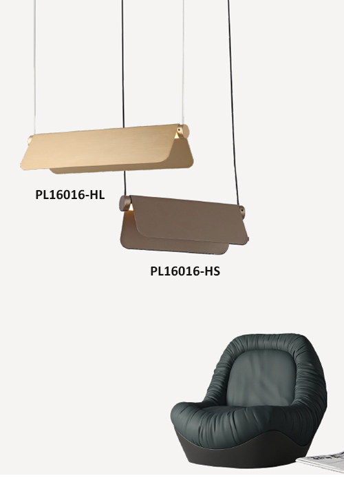 PL16016-HS#Postmodern Strip Led Pendant Lamps Hanging led lights