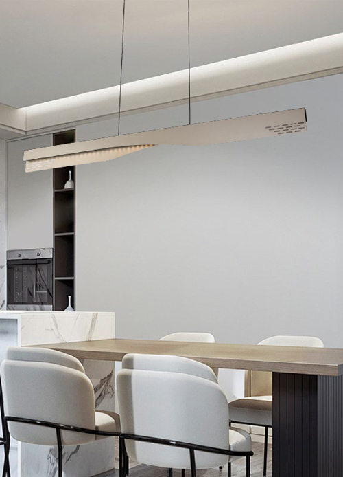 Modern Small V-Shaped Linear LED Pendant Light | 3000K | PL16027 Series