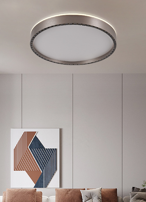 Modern LED Flush Mount Ceiling Light | Ø400mm | 50W | Bedroom / Hotel Use#CL16037