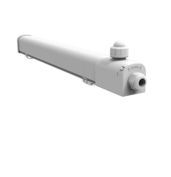 ST-TRI08R IP65 LED Tri-Proof Light | 18W 36W 45W Waterproof Linkable LED Batten Light