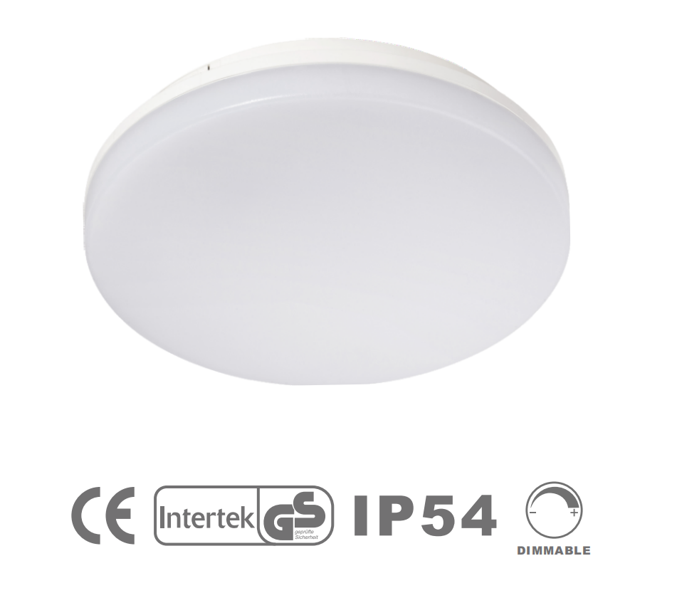 TL5066-2-DIM#Dimmable Round LED Ceiling Light IP54 LED Panel Lamp for Residential & Commercial Lighting