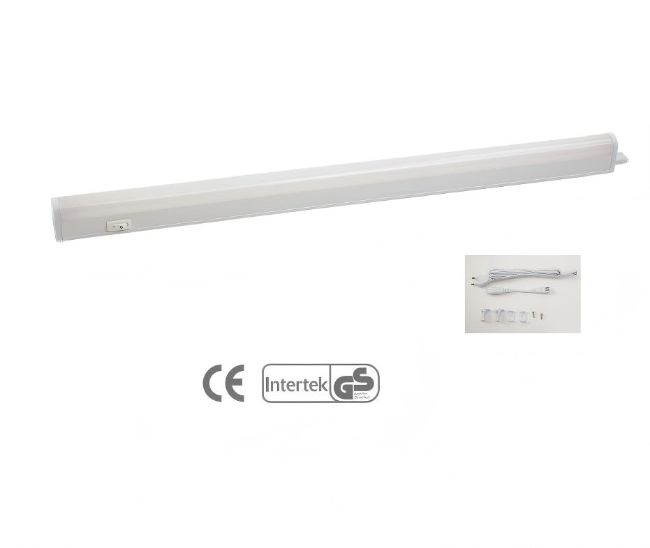 TL4004-2 LED T5 Batten Light Linkable Integrated Linear Tube Light 4W–22W ON/OFF Switch for Commercial Lighting