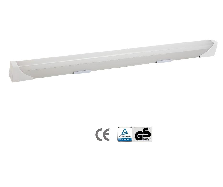TL4009-2 T5 LED Batten Light 10W 15W 20W 24W Aluminum LED Ceiling and Wall Light Fixture for Office Warehouse Factory and Commercial Lighting