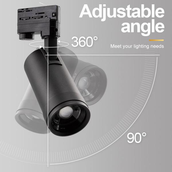 ST-TR12 Mini LED Track Light Dimmable COB Adjustable Spotlight Ra90+ High CRI Museum & Commercial Track Lighting